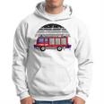 Asexual Firetruck Lgbt-Q Retro Ace Pride Firefighter Fireman Hoodie