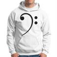 Bass Clef Music Symbol Bassist Bass Player Musical Notes Hoodie