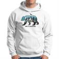 Dare To Adventure Walking Bear With A Mountain Hoodie