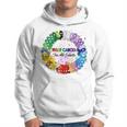 Fight Cancer In All Color Ribbon Fighter Warrior Support Hoodie