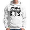 Grandpa Is Dad Without Rules Father Day Birthday Hoodie