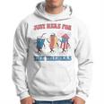 Im Just Here For The Wieners Lovers Funny 4Th Of July Party Hoodie