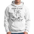 Karma Is A Cat Purring In My Lap Cause Its Loves Me Funny Hoodie