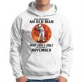 Never Underestimate An Old Man Loves Golf Born In November Gift For Mens Hoodie