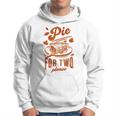 Pie For Two Please Thanksgiving Pregnancy Announcement Baby Hoodie