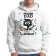 Proud Dad Of A Class Of 2023 Graduate Cool Funny Black Cat Hoodie