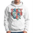 Retro Party In The Usa 4Th Of July America Fourth Of July Usa Funny Gifts Hoodie