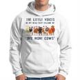The Little Voices In My Head Keep Telling Me Get More Cows Hoodie