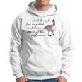 The Path Less Waddled Goose Funny Cute Animal Gift Hoodie