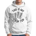 This Is My Crop Top Funny Corn Farm Country Music Hoodie