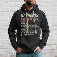 10 Things I Want In Life Cars Funny Driver Racing Racer Gift Cars Funny Gifts Hoodie Gifts for Him