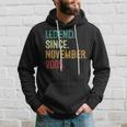 18 Years Old Legend Since November 2005 18Th Birthday Hoodie Gifts for Him