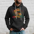 1865 Junenth Black History African American Family Flag Hoodie Gifts for Him