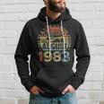 40 Years Old Made In 1983 Vintage August 1983 40Th Birthday Hoodie Gifts for Him
