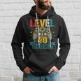 40Th Birthday 40 Year Old Men Level 40 Unlocked Video Gamer Hoodie Gifts for Him