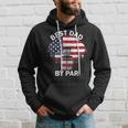 4Th Of July Best Dad By Par Disc Golf Men Fathers Day Hoodie Gifts for Him