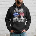 4Th Of July Dad To Be Baby Reveal Man Behind The Firecracker Gift For Mens Hoodie Gifts for Him