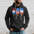 4Th Of July Ice Pops Red White Blue American Flag Patriotic Hoodie Gifts for Him