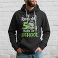50Th Day Of School Rockin 50 Days Of School 50 Days Smarter Hoodie Gifts for Him