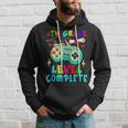 5Th Grade Level Complete Cute Game Controller Gamer Graduate Hoodie Gifts for Him