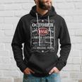 65 Years Old Vintage October 1958 65Th Birthday Hoodie Gifts for Him
