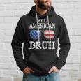 All American Bruh 4Th Of July Boys Patriotic Usa Ns Kids Patriotic Funny Gifts Hoodie Gifts for Him