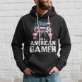 All American Gamer 4Th Of July Video Games Boys Ns Kids Games Funny Gifts Hoodie Gifts for Him