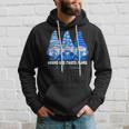 Als Awareness Month Blue Ribbon Gnomies Support Hoodie Gifts for Him