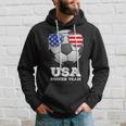 America National Soccer Team Football Sunglasses Us Flag Hoodie Gifts for Him