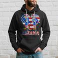 America Uncle Sam Griddy Dance Funny 4Th Of July Hoodie Gifts for Him
