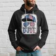 American Dude 4Th Of July Usa Flag Glasses American Family Hoodie Gifts for Him