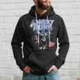 Angry Runs Good Morning Football Sport Lover Vintage Hoodie Gifts for Him
