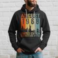 August 1968 Limited Edition 55 Years Of Being Awesome Hoodie Gifts for Him