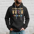 Autism Awareness Bear Dabbing Dare To Be Yourself Hoodie Gifts for Him