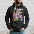 Awesome Dabbing Unicorn Birthday 5 Year Old Girl 5Th B-Day Hoodie Gifts for Him