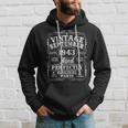 Awesome Since September 1943 Vintage 80Th Birthday Gifts Men 80Th Birthday Funny Gifts Hoodie Gifts for Him
