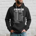 Bachelor Party Checklist Groom Groomsmen Stag Party Hoodie Gifts for Him
