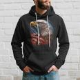 Bald Eagle Mullet American Flag Patriotic 4Th Of July Gift Hoodie Gifts for Him