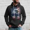 Bald Eagle Proud Patriotic American Us Flag 4Th Of July Hoodie Gifts for Him