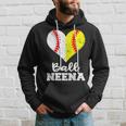 Ball Neena Heart Funny Baseball Softball Neena Hoodie Gifts for Him