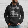 Baseball Player Definition Funny Shortstop Short Stop Hoodie Gifts for Him