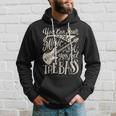 Bassist You Can Hear The Music But You Feel The Bass Guitar Hoodie Gifts for Him