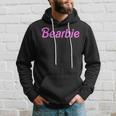 Bearbie Bearded Men Funny Quote Hoodie Gifts for Him
