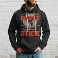 I Beat People With Stick Snooker Pool Billiards Player Hoodie Gifts for Him