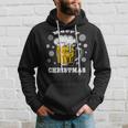 Beer Funny Beer Drinkers Merry Christmas Snowflake Holiday Hoodie Gifts for Him