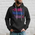 Bi And Probably High Bisexual Pothead Weed Weed Lovers Gift Hoodie Gifts for Him