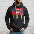 Blue Red White Ice Cream American Flag 4Th Of July Usa Hoodie Gifts for Him Blue Red White Ice Cream American Flag 4Th Of July Usa Hoodie Gifts for Him