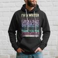 Book Author Novelist | Im A Writer Writer Funny Gifts Hoodie Gifts for Him