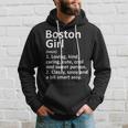 Boston Girl Ma Massachusetts Funny City Home Roots Gift Massachusetts Gifts And Merchandise Funny Gifts Hoodie Gifts for Him
