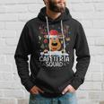 Cafeteria Squad Reindeer Santa Hat Christmas Family Hoodie Gifts for Him